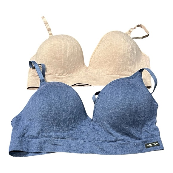 Nautica Other - Nautica Intimates Wireless Padded Bra Bundle | Size 36C | Set of 2 | NWOT